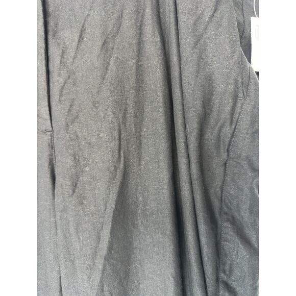 Old Navy Pants Plus Black Basic Stretch Lagenlook Relaxed Wide Leg Size 3X - Picture 4 of 13